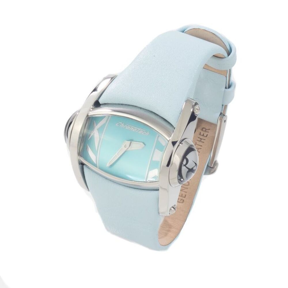 Chronotech Oval Watch 7681L01AC Women Blue Watches